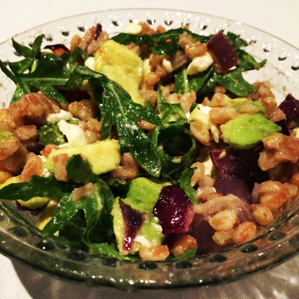 farro salad